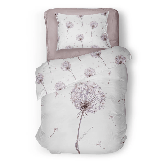 (FAIT AU QUEBEC) Dandelions - Couvre - lit pour enfants - Literie - Déco et moi