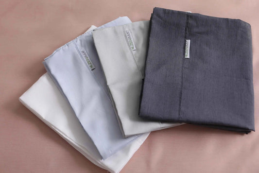 ( Fait au Québec )Ensemble de draps rayonne de bambou / microfibre KALYA (  180 fils ) Draps  ,disponible chez Literie-Déco et moi 