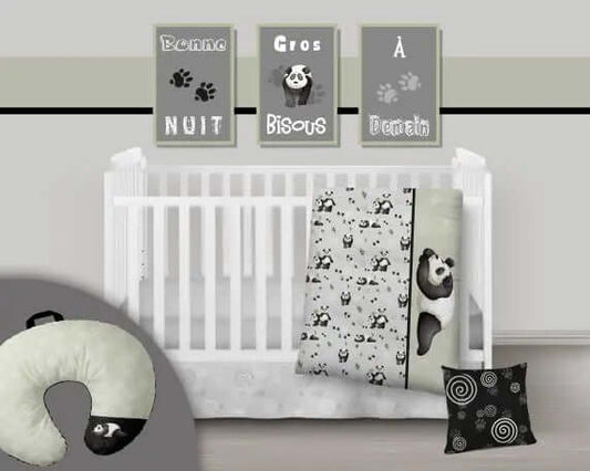 ( Fait au Québec) Ensemble de literie et accessoires pour bébé - DOUX REVES Literie bébés  ,disponible chez Literie-Déco et moi 