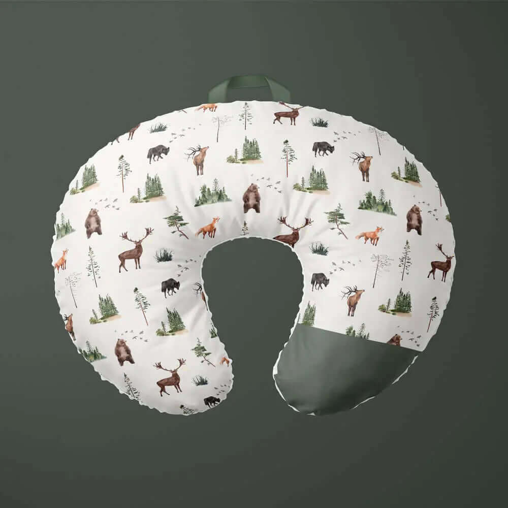 ( Fait au Québec) Ensemble de literie et accessoires pour bébé - RÉSERVE NATURELLE - Literie bébés Textiles Patlin - Literie-Déco et moi 