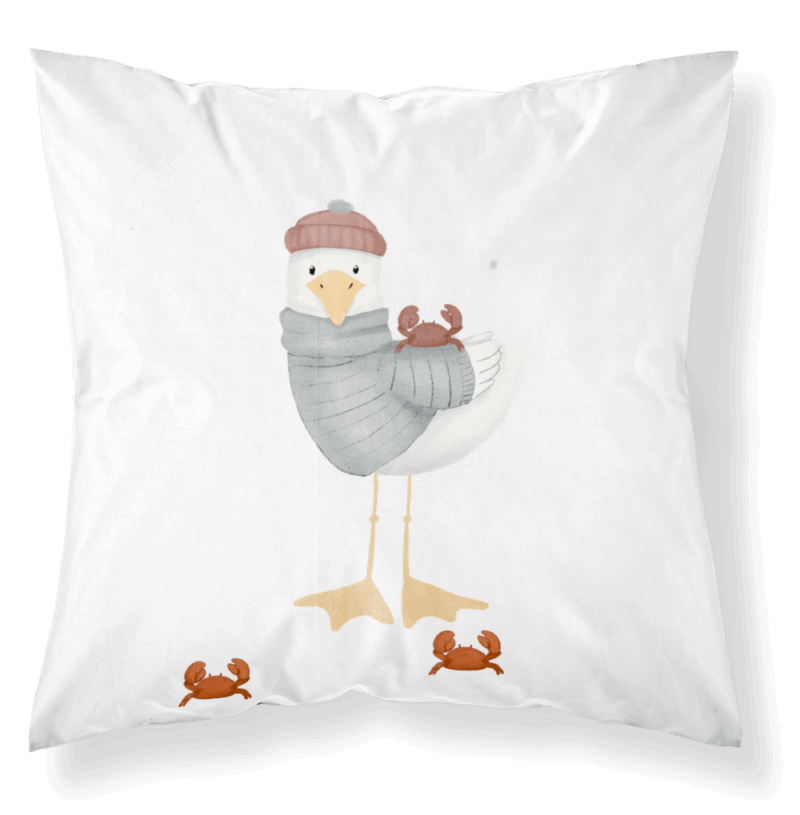 ( Fait au Québec) Ensemble de literie pour bébé- SOUS LA MER housses de couette bébé  ,disponible chez Literie-Déco et moi 