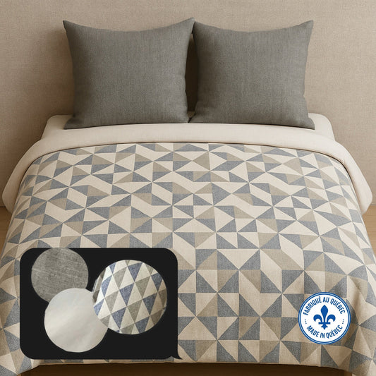 ( Fait au Québec) Ensemble de literie pour enfants JULES Housse de couette enfant  ,disponible chez Literie-Déco et moi 