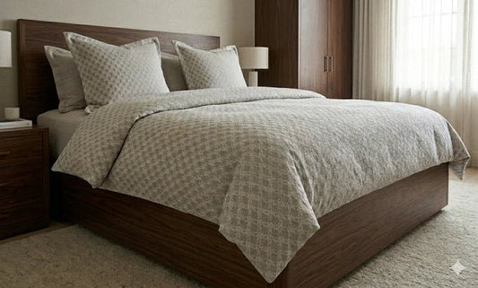 FAIT AU QUÉBEC-Ensemble housse de couette LÉON - Housse de couette CHÉNÉ - $299.99! Literie-Déco et moi 