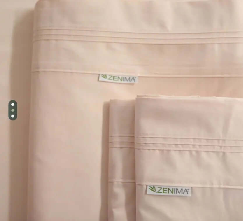 (FAIT AU QUÉBEC)  Ensemble draps rayonne de bambou / coton égyptien LOUXOR  ( 330fils )- 6 teintes disponibles Draps  ,disponible chez Literie-Déco et moi 