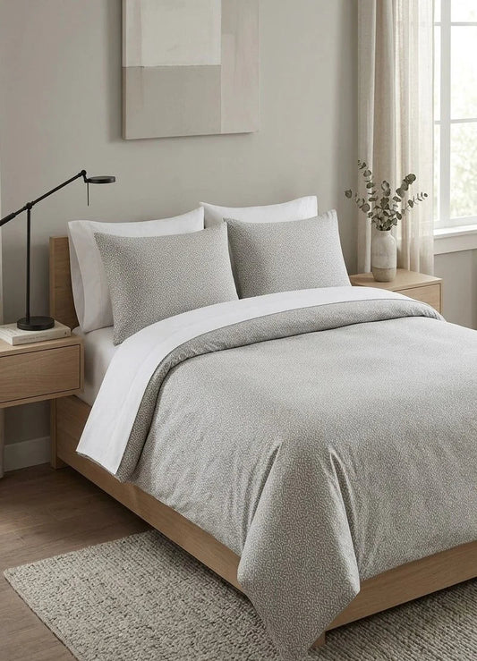 FAIT AU QUÉBEC-Ensemble housse de couette BRAD ( Gris ) - Housse de couette Literie-Déco et moi - $279.99! Literie-Déco et moi