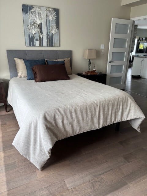 (FAIT AU QUÉBEC) -Ensemble housse de couette CATELLE (Beige) Housse de couette  ,disponible chez Literie-Déco et moi 