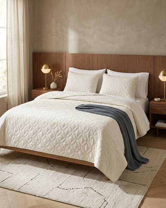 FAIT AU QUÉBEC-Ensemble housse de couette GINA - Housse de couette CHÉNÉ - $299.99! Literie-Déco et moi
