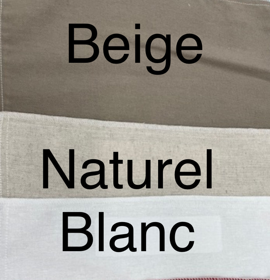( FAIT AU QUÉBEC) - Ensemble housse de couette TOPO ( Beige ) - Literie - Déco et moi