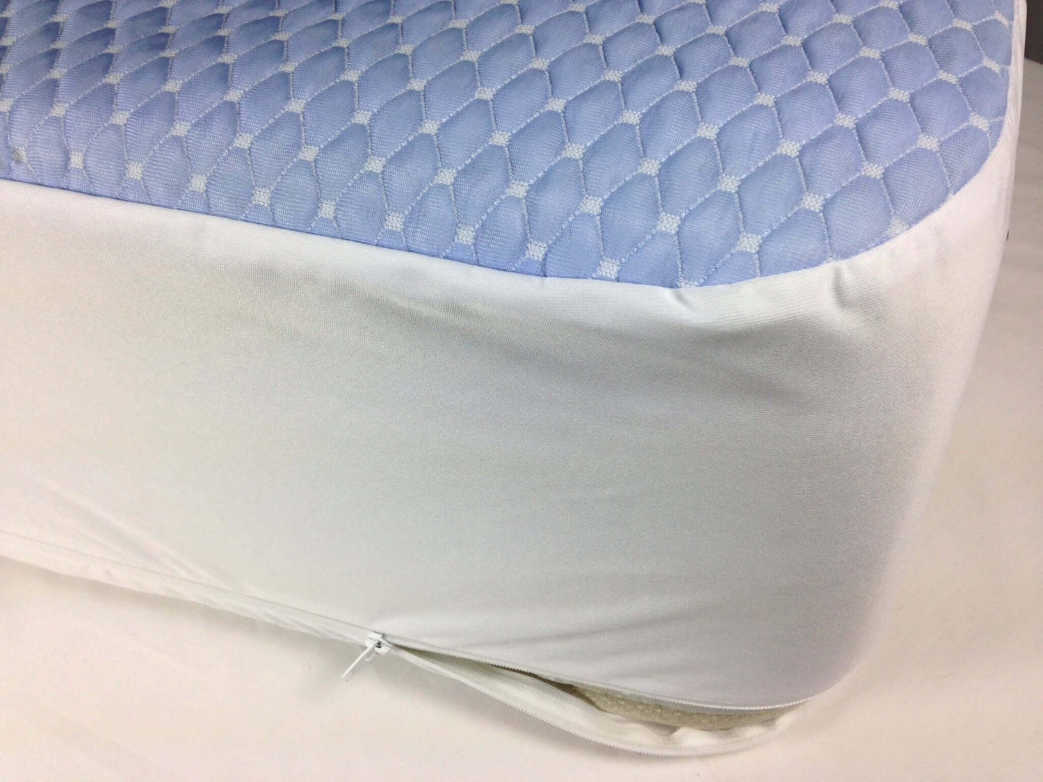 ( Fait au Québec ) Housse à glissière pour matelas COOL( Imperméable ) - protège-matelas Zénima - Literie-Déco et moi 