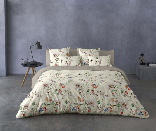 (Fait au Québec) Housse de couette ALBA  ( Ensemble 4 pièces ) Housse de couette  ,disponible chez Literie-Déco et moi 