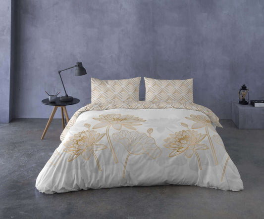 (Fait au Québec) Housse de couette ANALYSA (Ensemble 4 pièces) - Literie - Déco et moi