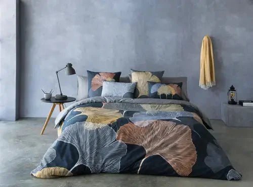 FAIT AU QUÉBEC - Housse de couette BALI ( bleu marin )( Ensemble 4 pièces ) - Literie - Déco et moi