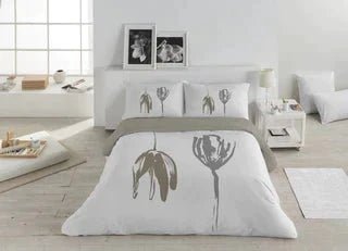 ( Fait au Québec ) Housse de couette BRUNELLE ( Ensemble 4 pièces ) - Literie - Déco et moi