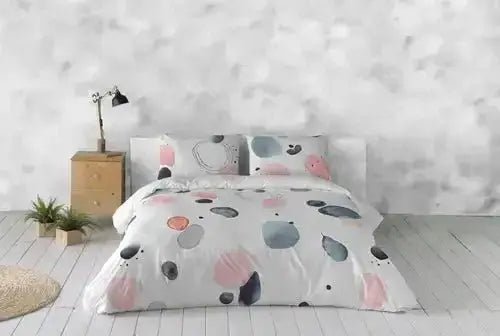(Fait au Québec) Housse de couette Élody ( Ensemble 4 pièces ) - Housse de couette CHÉNÉ - $249.99! Literie-Déco et moi 