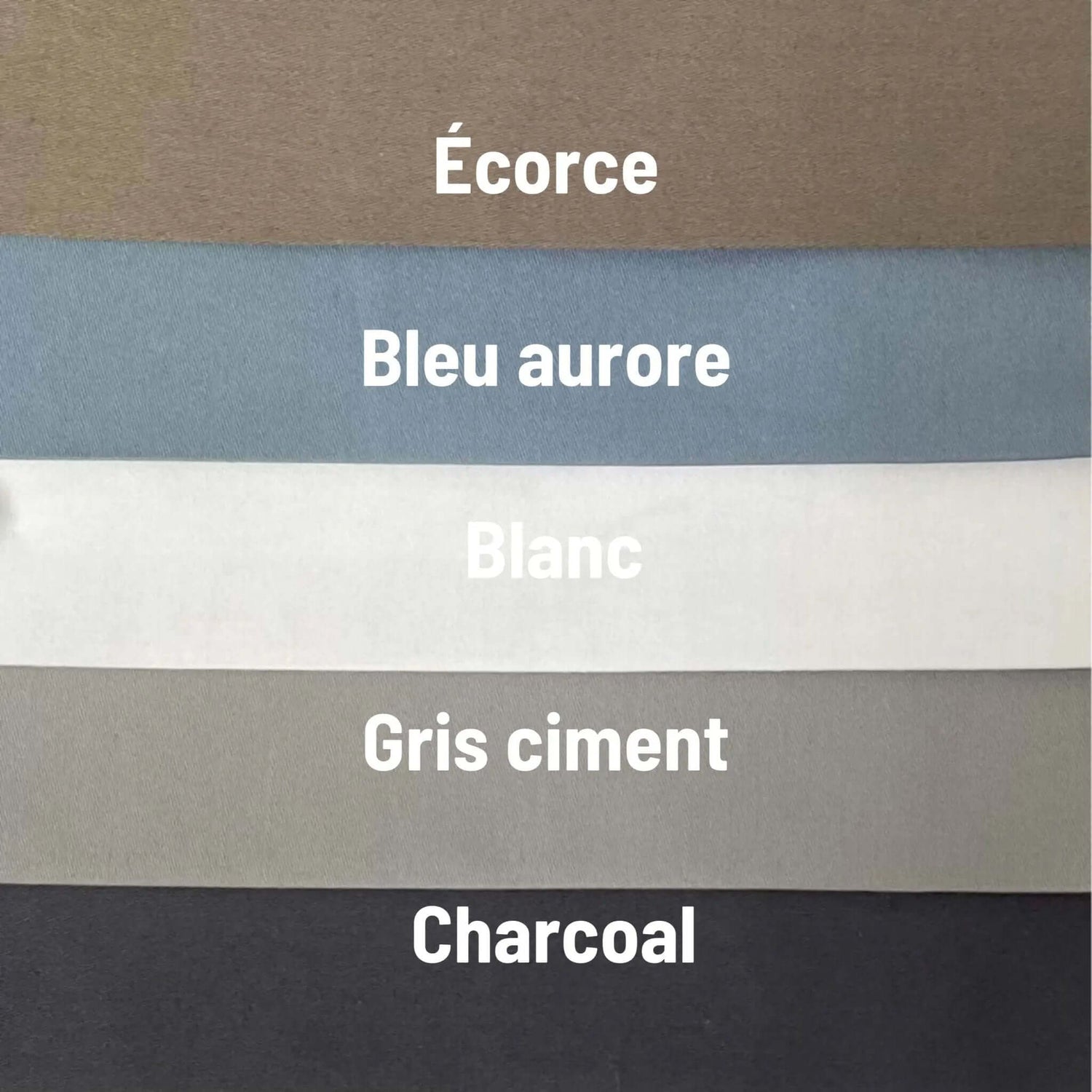 ( Fait au Québec ) Ensemble draps coton satiné , 300 fils ( 100% coton ) - Draps Zénima - Literie-Déco et moi 