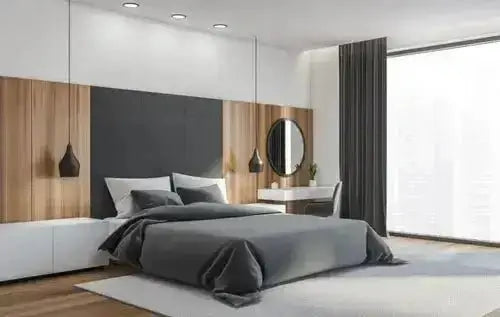 (Fait au Québec) Housse de couette en 100% coton satiné (300fils) -5 teintes disponibles Draps ,disponible chez Literie-Déco et moi