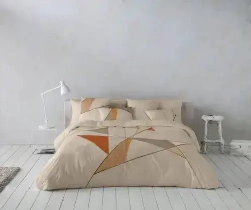 (Fait au Québec) Housse de couette ESTELLE ( Ens. 4 pièces ) - Housse de couette CHÉNÉ - $249.99! Literie-Déco et moi