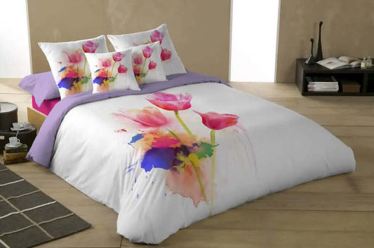 (Fait au Québec) Housse de couette JADE ( Ensemble 4 pièces ) - Housse de couette CHÉNÉ - $249.99! Literie-Déco et moi