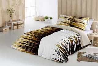 (Fait au Québec) Housse de couette JAMES (Ensemble 4 pièces ) - Literie - Déco et moi