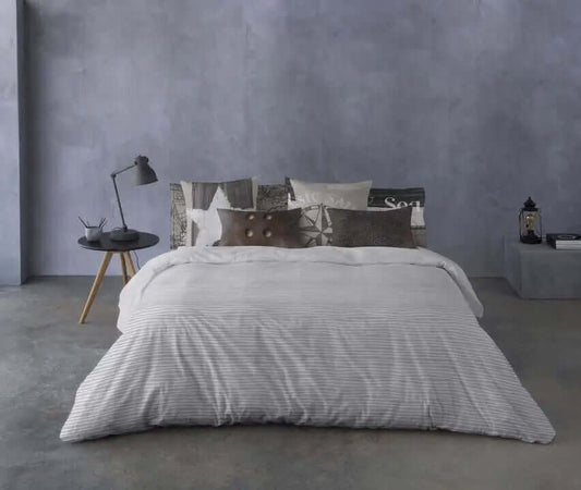 (Fait au Québec) Housse de couette LILI ( Ensemble 4 pièces ) - Housse de couette CHÉNÉ - $249.99! Literie-Déco et moi 
