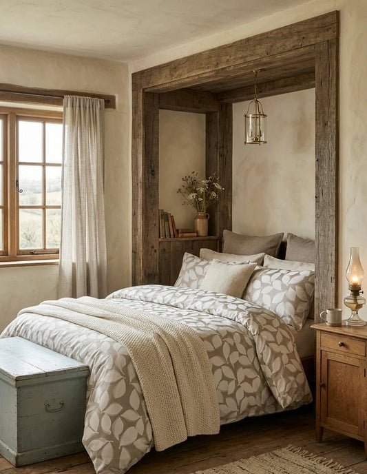 FAIT AU QUÉBEC- Housse de couette LYSA ( Beige ) - Housse de couette CHÉNÉ - $279.99! Literie-Déco et moi