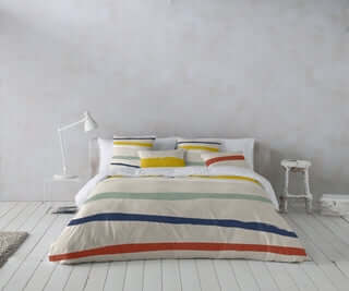 (Fait au Québec) Housse de couette NATHAN ( Ensemble 4 pièces ) - Literie - Déco et moi