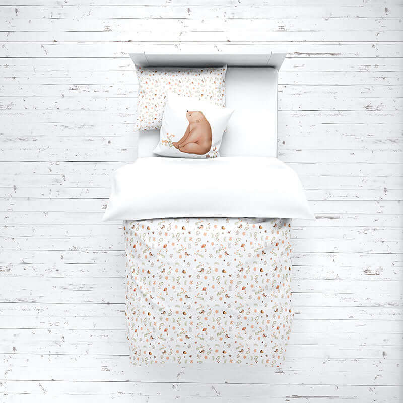 ( Fait au Québec) Housse de couette OISEAUX - housses de couette enfants Atelier la Fée - $189.99! Literie-Déco et moi 