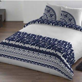 (Fait au Québec) Housse de couette RACHEL ( Ensemble 4 pièces ) - Literie - Déco et moi