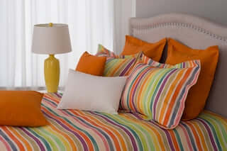 (Fait au Québec )Housse de couette RIO ( Ensemble 4 pièces) - Literie - Déco et moi