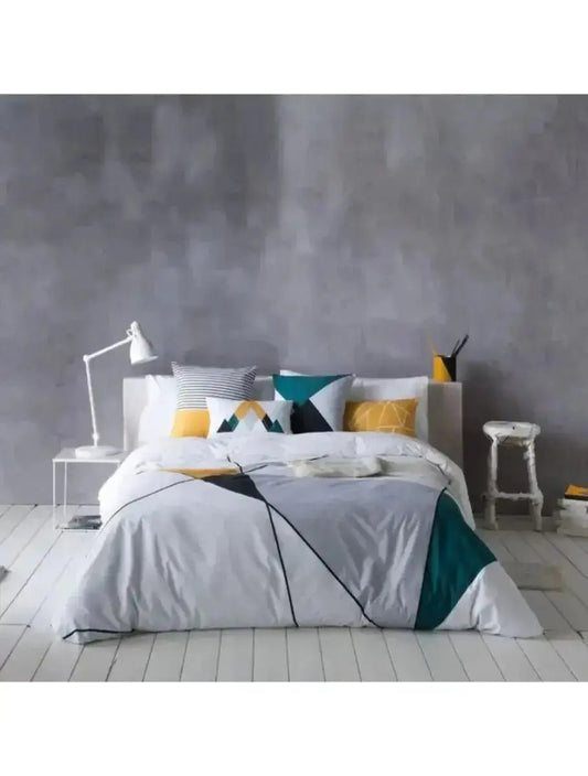 (Fait au Québec) Housse de couette SHIRAZ ( Ensemble 4 pièces ) - Housse de couette CHÉNÉ - $249.99! Literie-Déco et moi