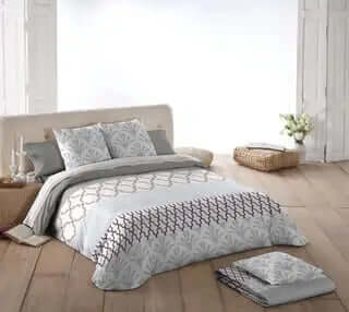 (Fait au Québec) Housse de couette VÉGAS ( Ensemble 4 pièces) - Housse de couette CHÉNÉ - $249.99! Literie-Déco et moi