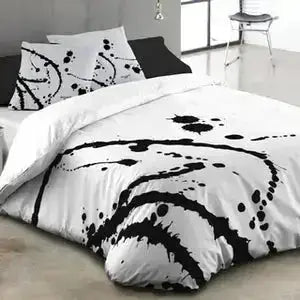 (Fait au Québec ) Housse de couette WARHOL  ( Ensemble 4 pièces ) - Housse de couette CHÉNÉ - $199.99! Literie-Déco et moi 