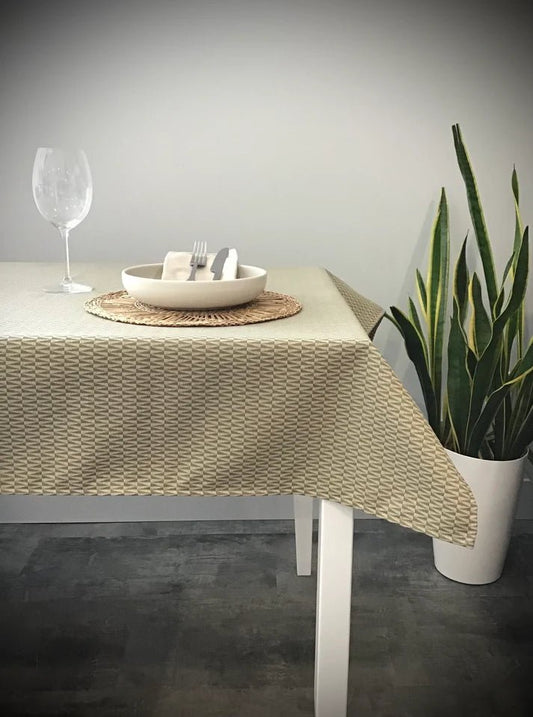 ( Fait au Québec) Nappe Catelle ( Vert Olive ) - NAPPES Literie & Déco et moi - $8.95! Literie-Déco et moi 