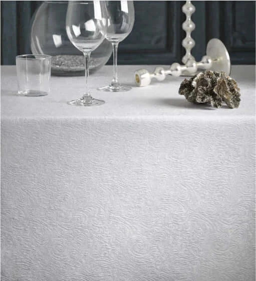  ( Fait au Québec) Nappe téflon Neige de Literie & Déco et moi – PRODUIT  de qualité chez Literie & Déco et Moi