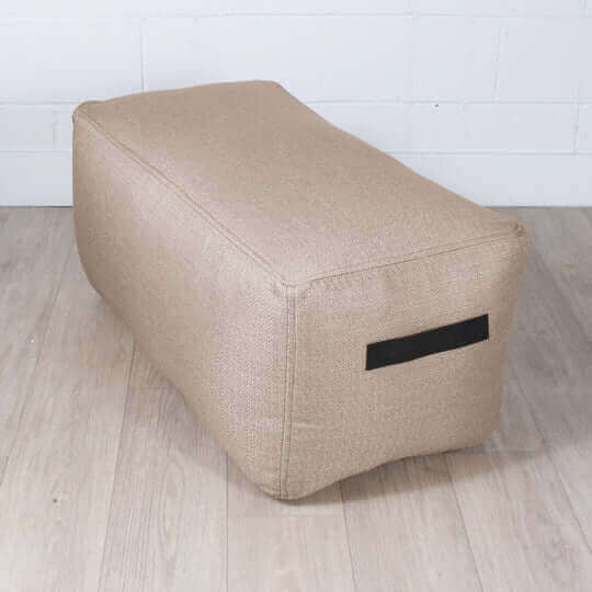 FAIT AU QUÉBEC- Pouf rectangulaire BILLY ( 17 teintes disponibles ) - coussins Marie Dooley - Literie-Déco et moi 