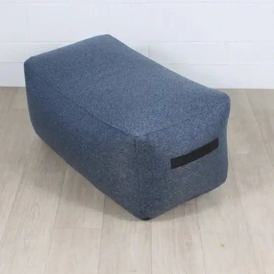 FAIT AU QUÉBEC- Pouf rectangulaire NORDIC ( 7 teintes disponibles ) - coussins Marie Dooley - Literie-Déco et moi 