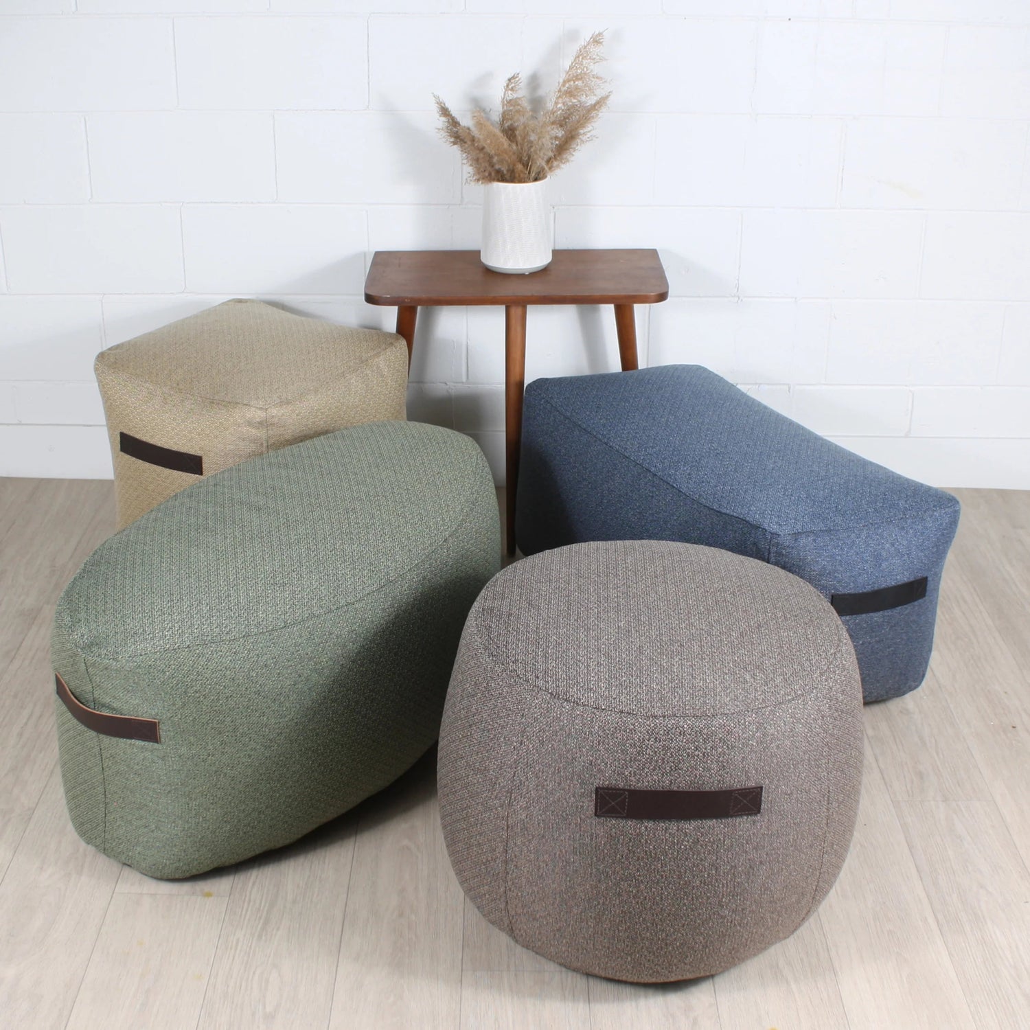 FAIT AU QUÉBEC - Pouf rectangulaire NORDIC ( 7 teintes disponibles ) - Literie - Déco et moi