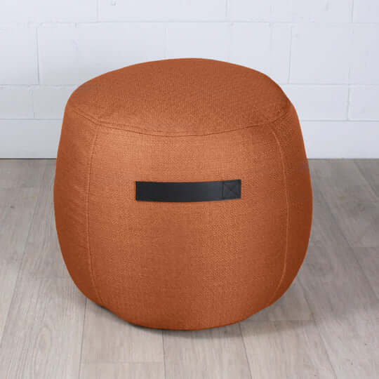 FAIT AU QUÉBEC - Pouf rond BILLY ( 17 teintes disponibles ) - Literie - Déco et moi