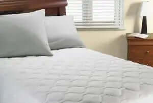 ( Fait au Québec ) Protège-matelas matelassé Excel ( avec élastique tout autour) - protège-matelas Zénima - $64.95! Literie-Déco et moi 