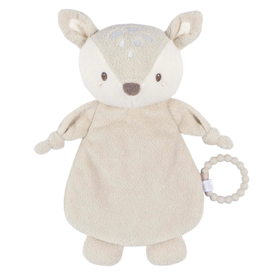 Doudou pour bébé Just Born by Gerber, Faon- TAN peluches  ,disponible chez Literie-Déco et moi 