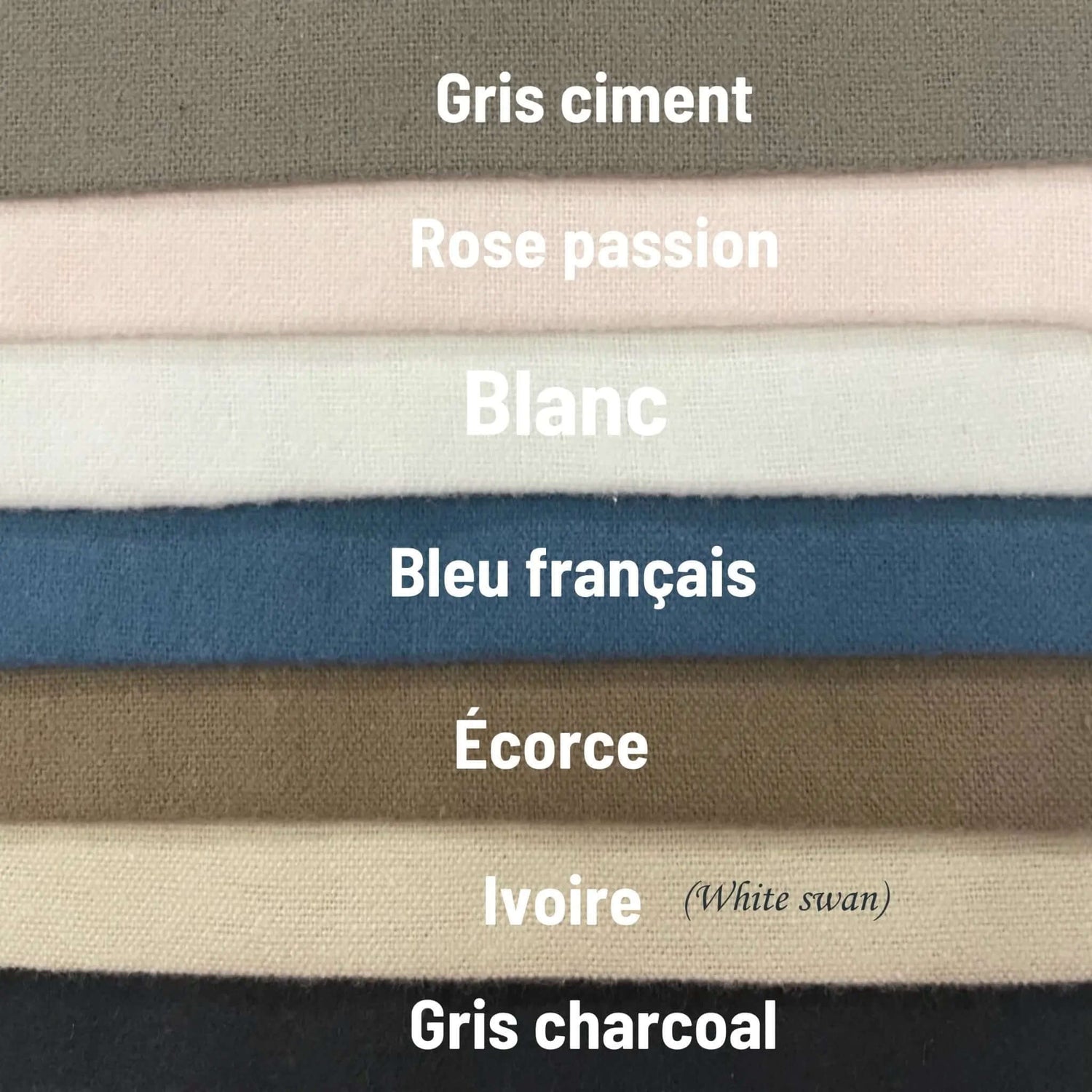 ( Fait au Québec )- Ensemble draps FLANELLE  ( 7 teintes ) - Draps Zénima - Literie-Déco et moi 
