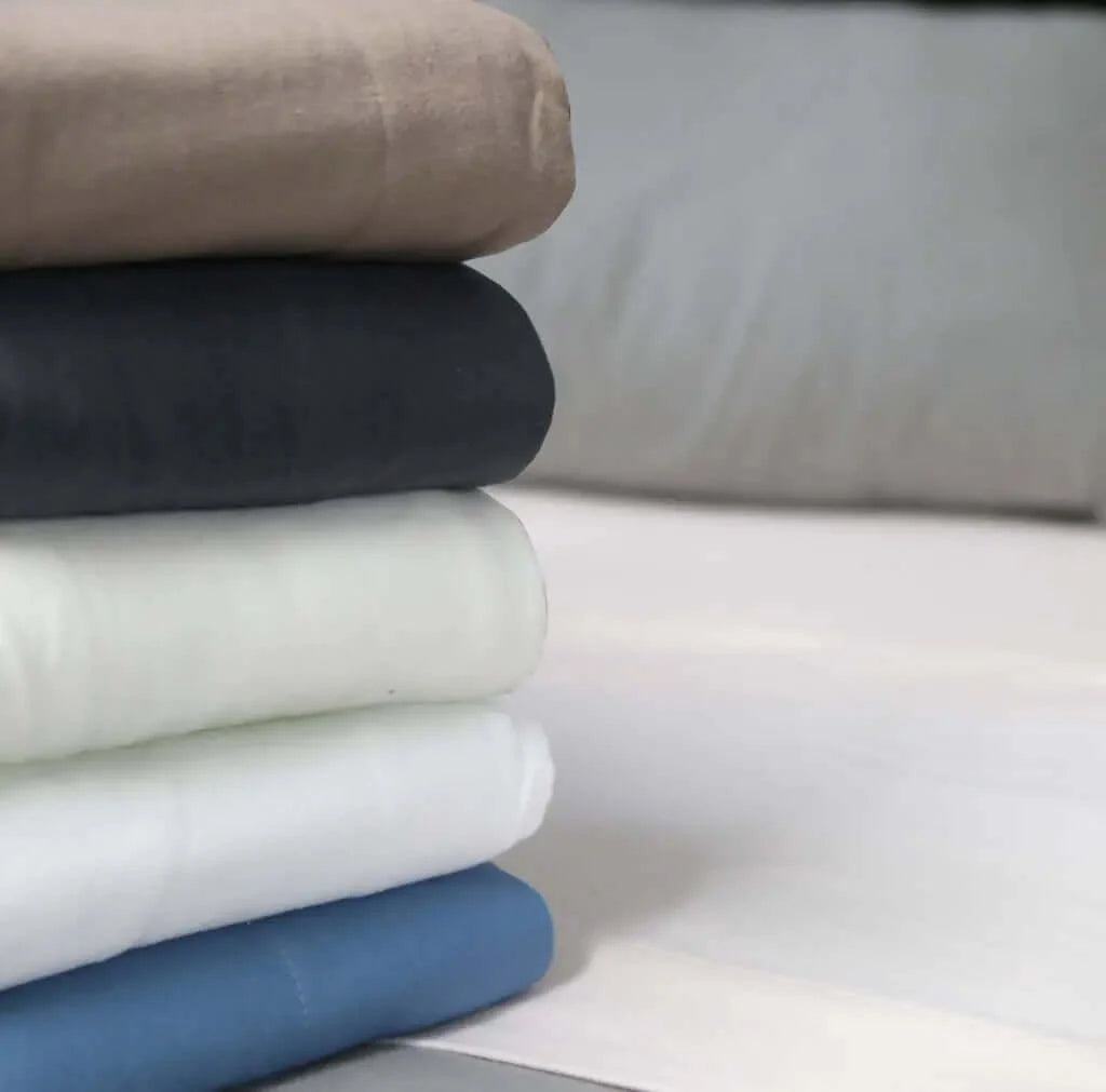 ( Fait au Québec )- Ensemble draps FLANELLE  ( 7 teintes ) - Draps Zénima - Literie-Déco et moi 