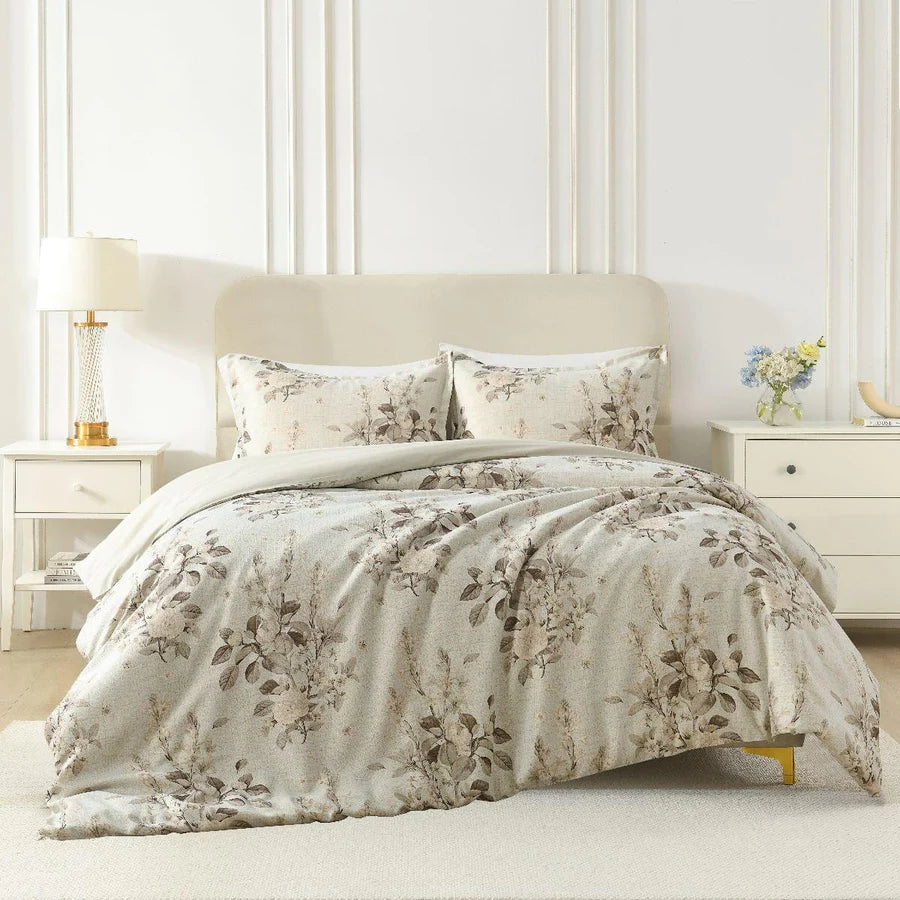 Ensemble de douillette Floral