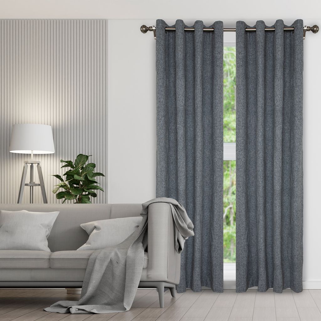 Rideaux HÉRITAGE  (54'' x 96)- Gris de Literie & Déco et moi – PRODUIT  de qualité chez Literie & Déco et Moi