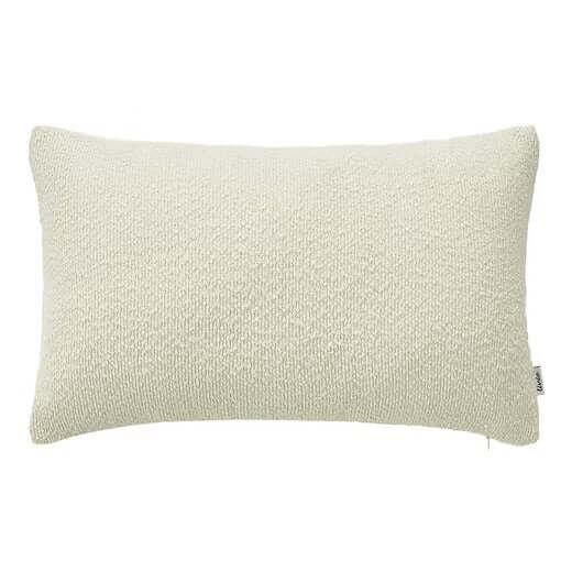  Housse BOUCLÉ ( Crème ) 12'' X 20'' de Livia – PRODUIT  de qualité chez Literie & Déco et Moi