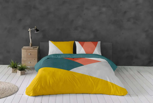 Housse de couette ALBERS - Housse de couette gouchee - $199.95! Literie-Déco et moi 