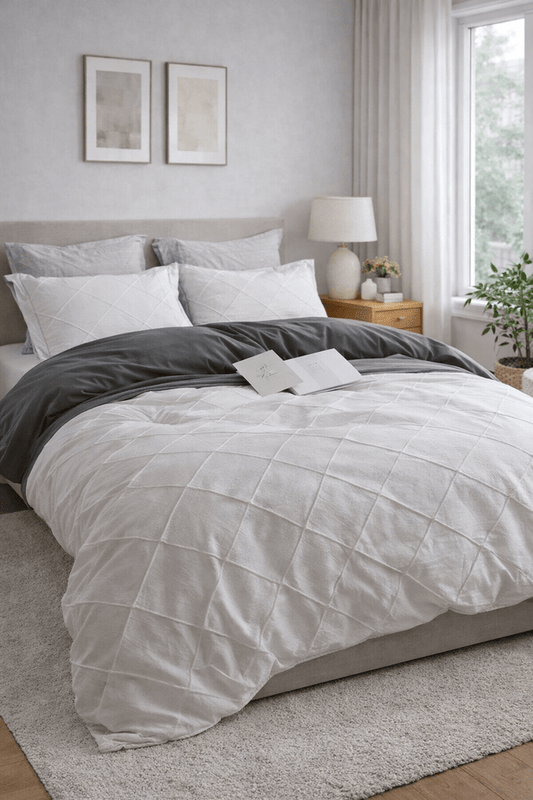 Housse de couette ANGIE - Housse de couette Livia - $259.99! Literie-Déco et moi 