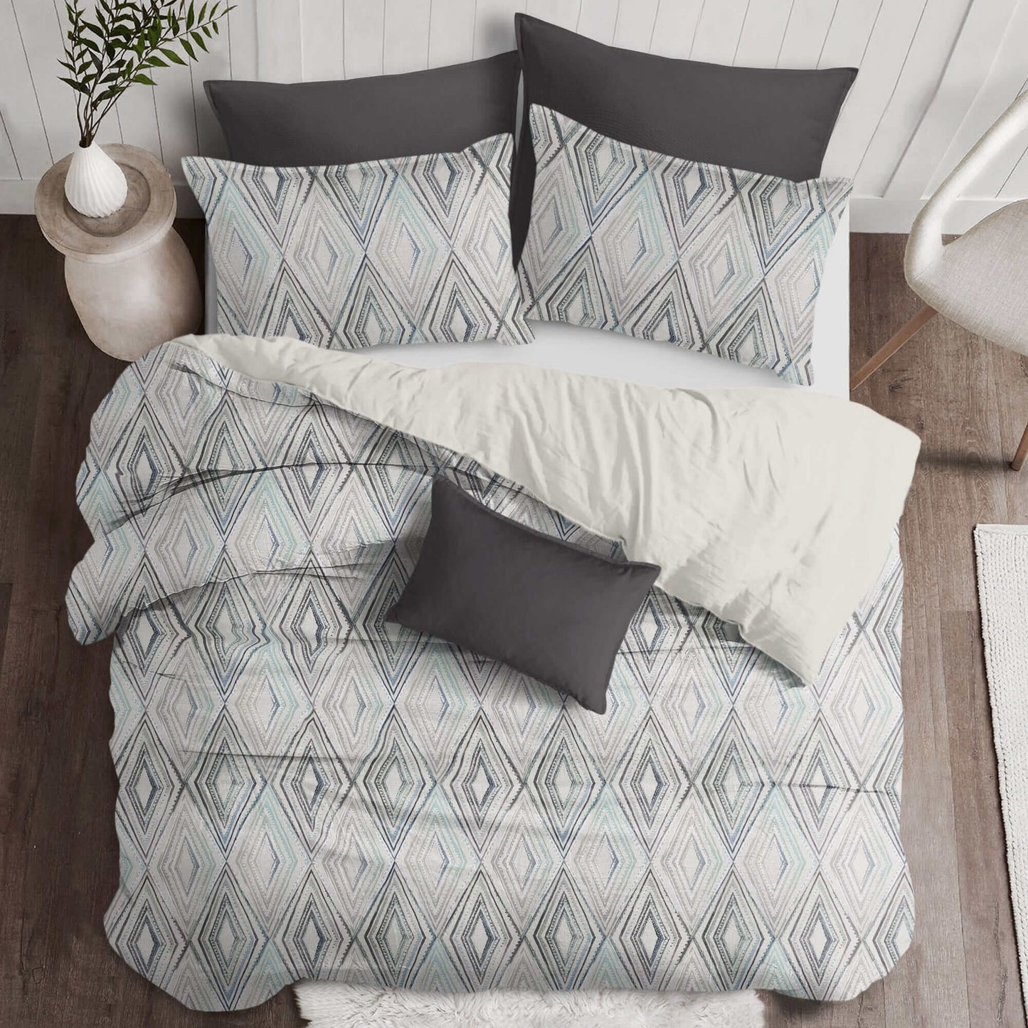 Housse de couette AVIANA ( Fait au Canada ) - Par Colcha Linens - Housse de couette Colcha Linens - Literie-Déco et moi 