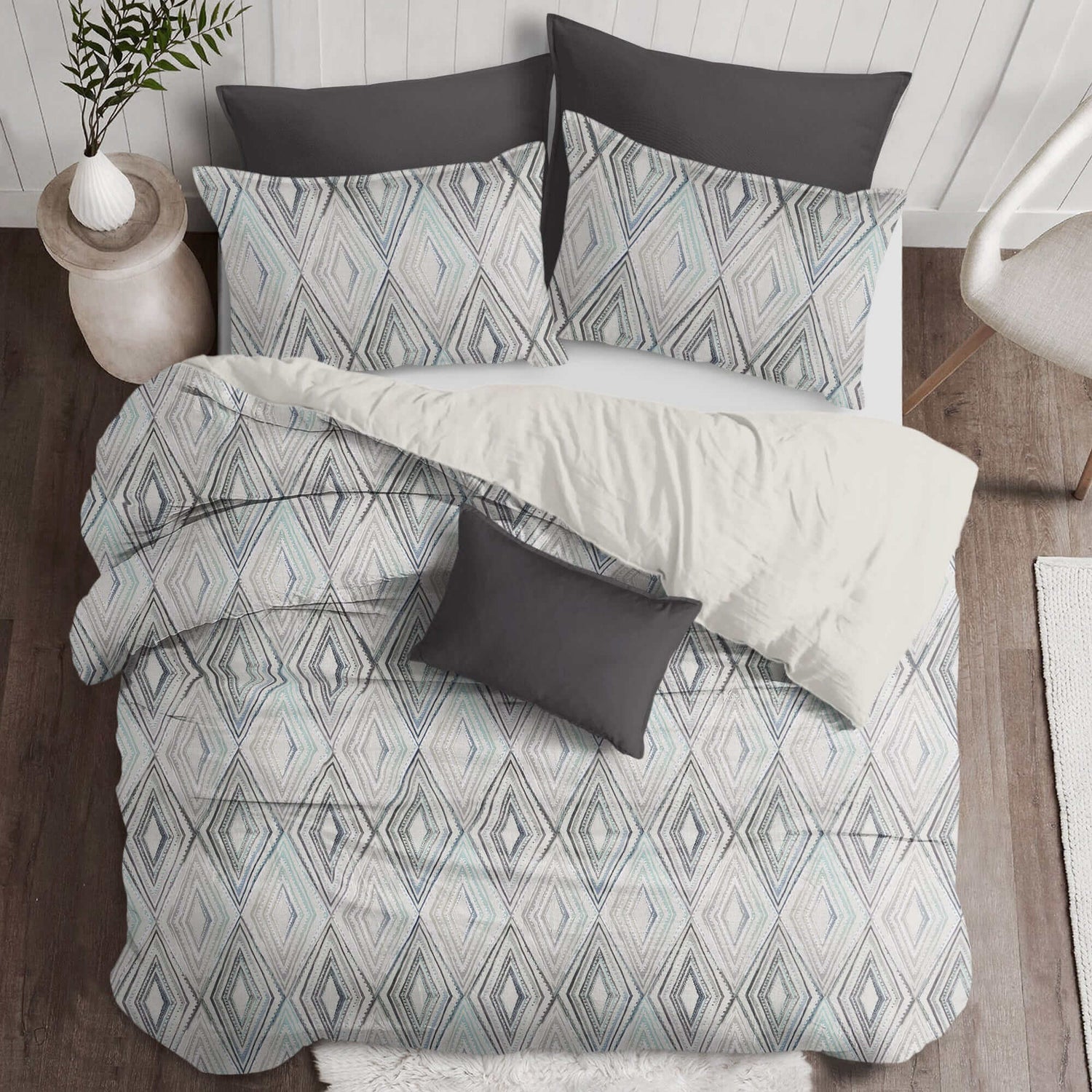 Housse de couette AVIANA ( Fait au Canada ) - Par Colcha Linens - Housse de couette Colcha Linens - Literie-Déco et moi 