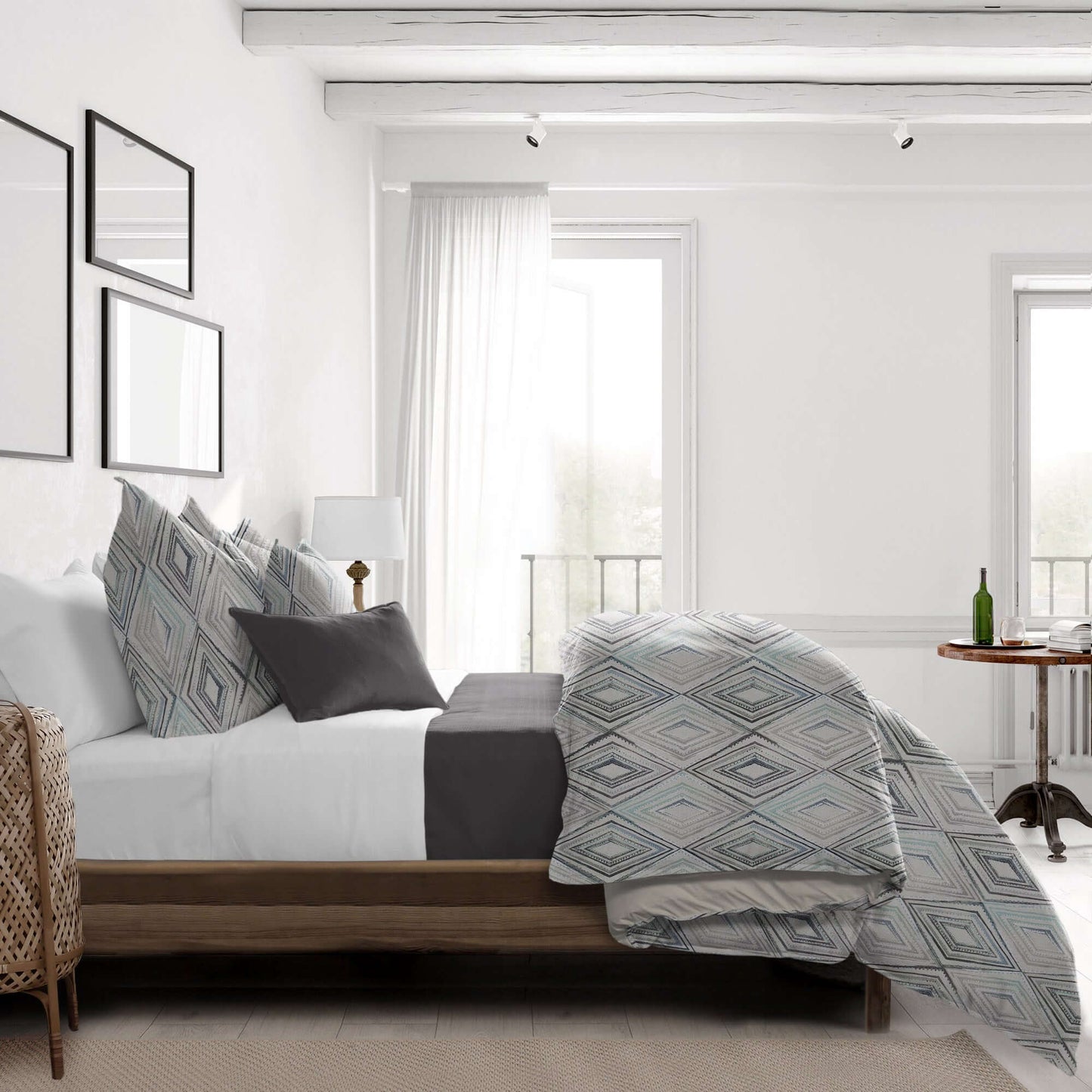 Housse de couette AVIANA ( Fait au Canada ) - Par Colcha Linens - Literie - Déco et moi